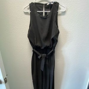 Missguided black jumpsuit